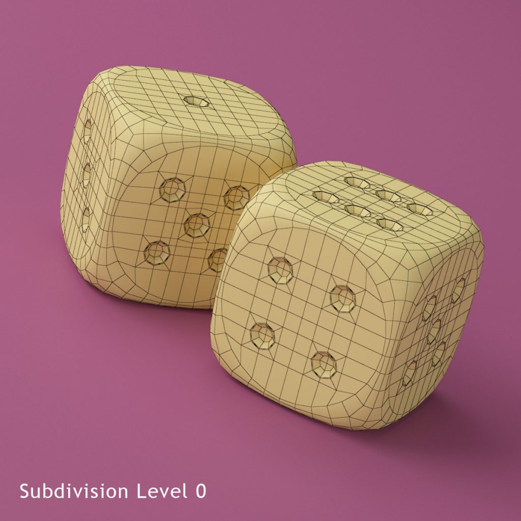 Dice - 3D Model - Kezan's Portfolio
