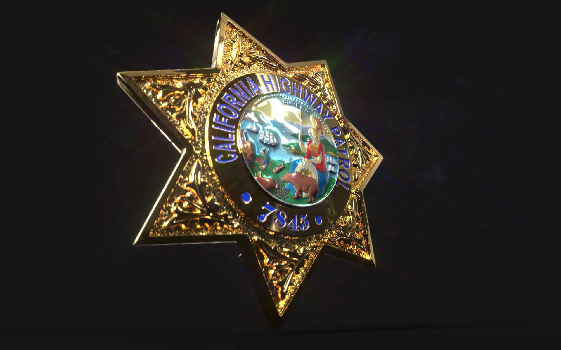 Vintage Sheriff Star (Badge)