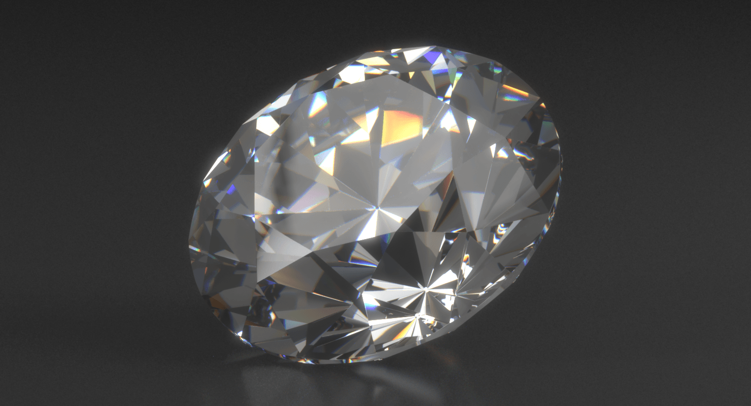 Diamond 3D Model - Brilliant Cut