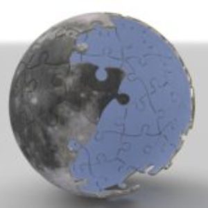 Moon 3D Puzzle Model