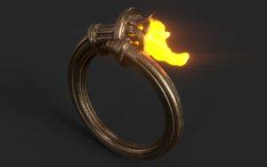 Statue of Liberty Torch Ring