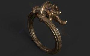 Statue of Liberty Torch Ring